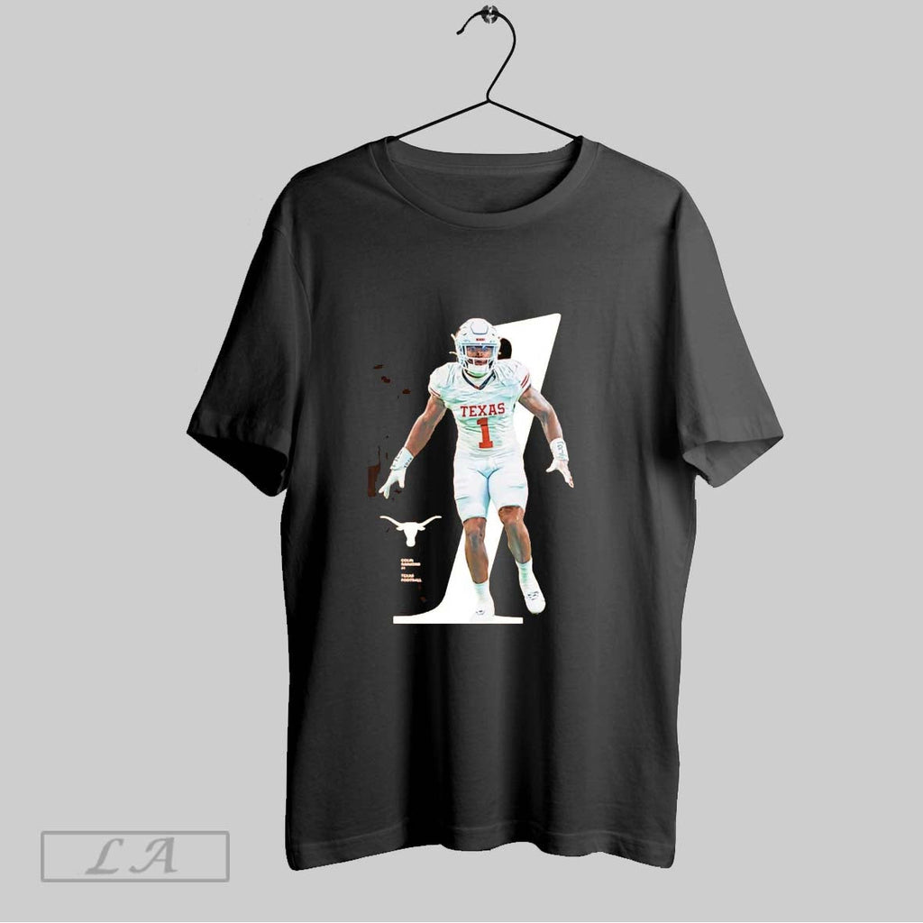 Original Colin Simmons Illustrated Texas Longhorns Tee Unisex T-shirt, Sweatshirt, Hoodie (1)