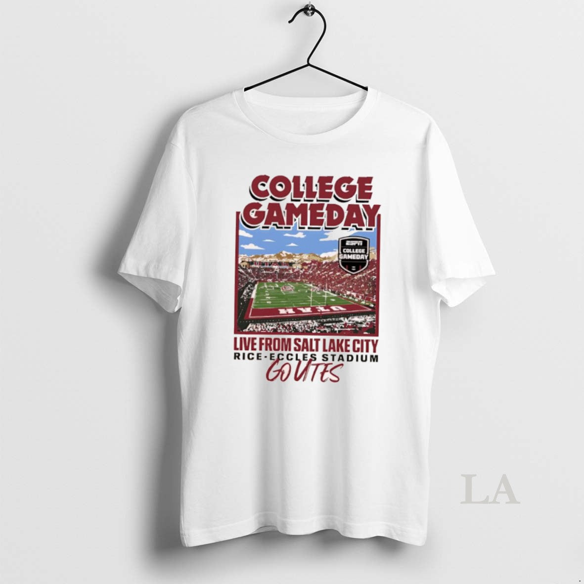 Original College Gameday Live From Salt Lake City Rice Eccles Stadium Goutes