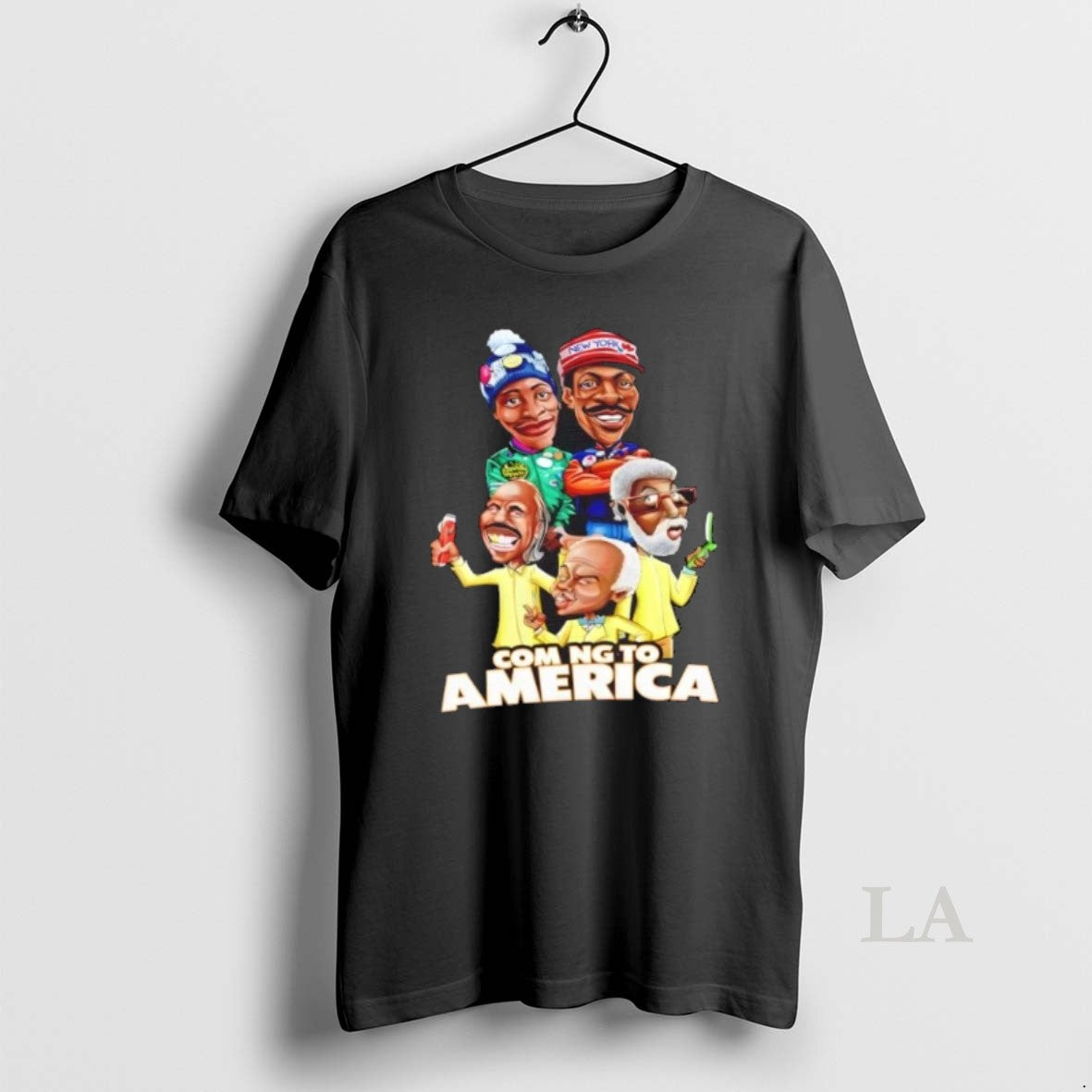 Original Coming To America 1988 Caricature Vintage