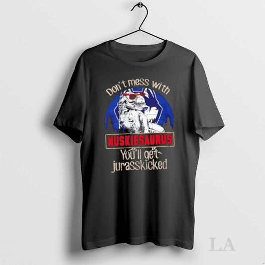 Original Connecticut Huskies Dont Mess With Huskiesaurus Youll Get Jurasskicked