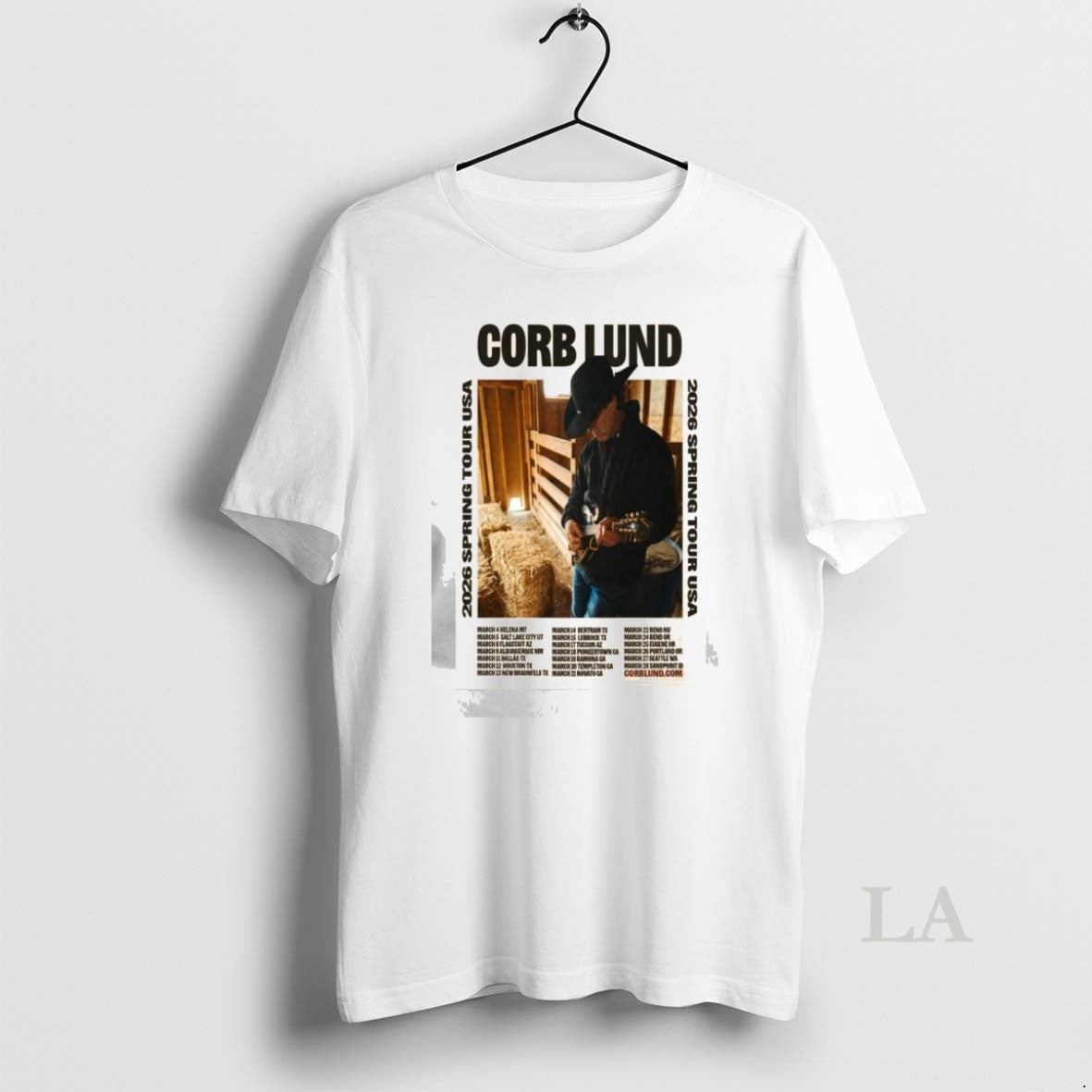 Original Corb Lund 2026 Spring Tour Usa