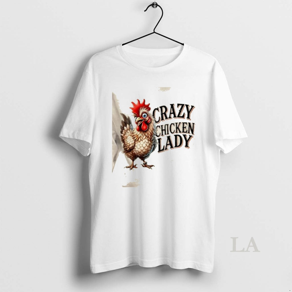 Original Crazy Chicken Lady Funny Farm Animal