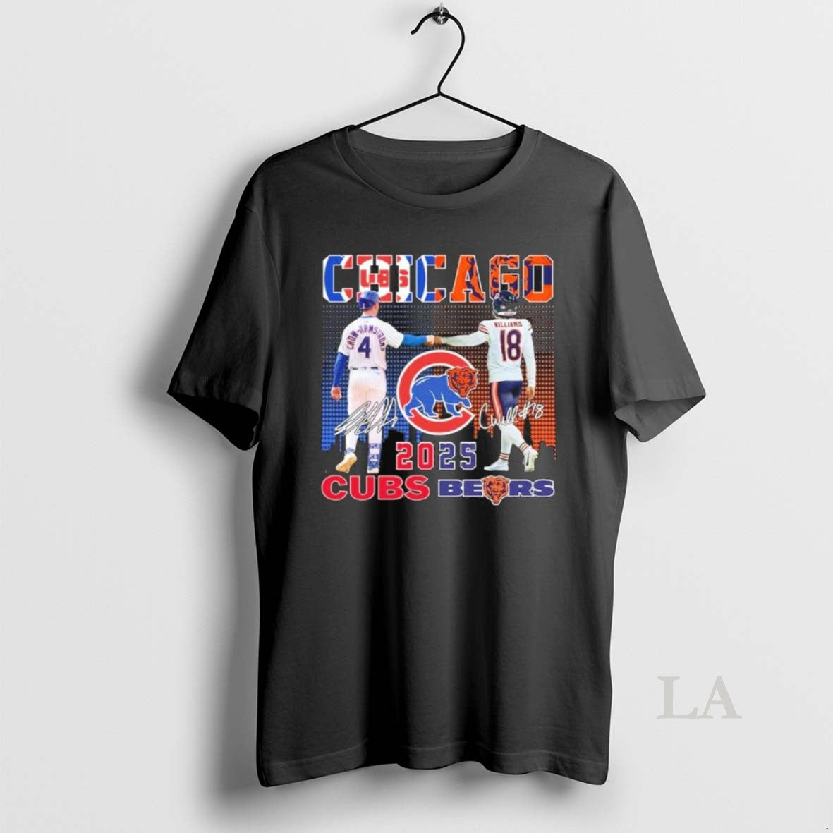 Original Cubs Pete Crow Armstrong And Bears Caleb Williams 2025