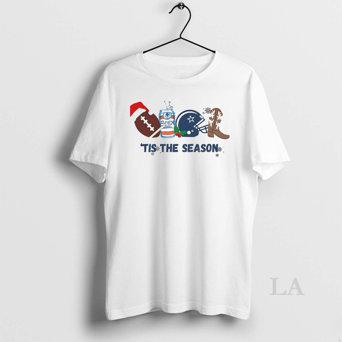 Original Dallas Cowboys Tis The Season Christmas