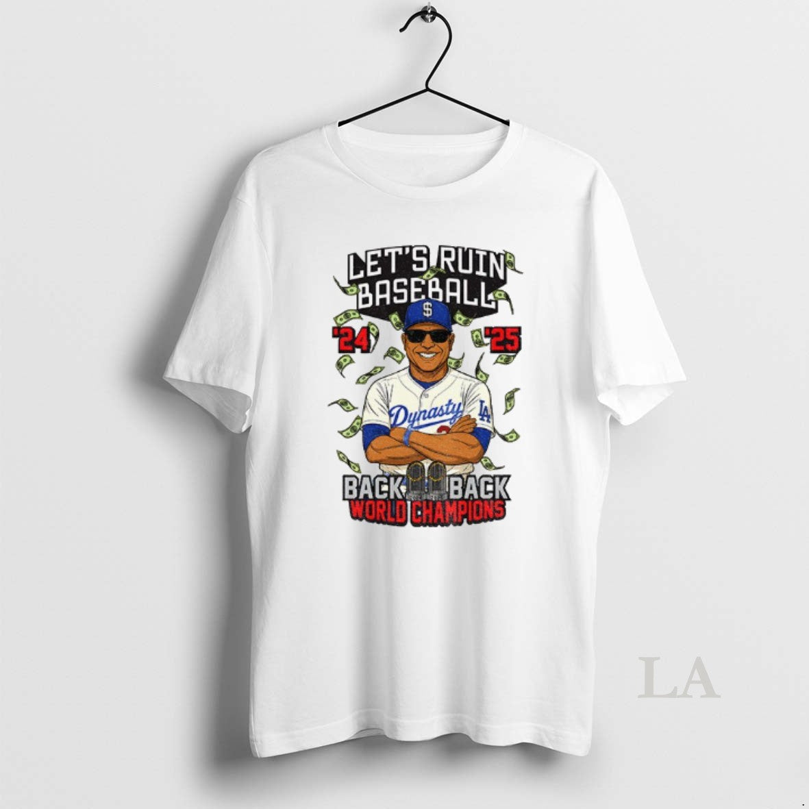 Original Dave Roberts Dynasty Lets Ruin Baseball Back To Back Los Angeles Dodgers World Series