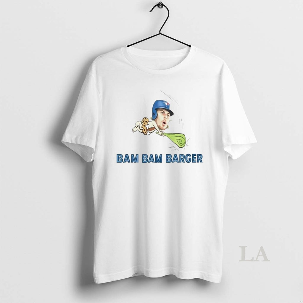 Original Davis Schneider Toronto Blue Jays Bam Bam Barger Ornaments