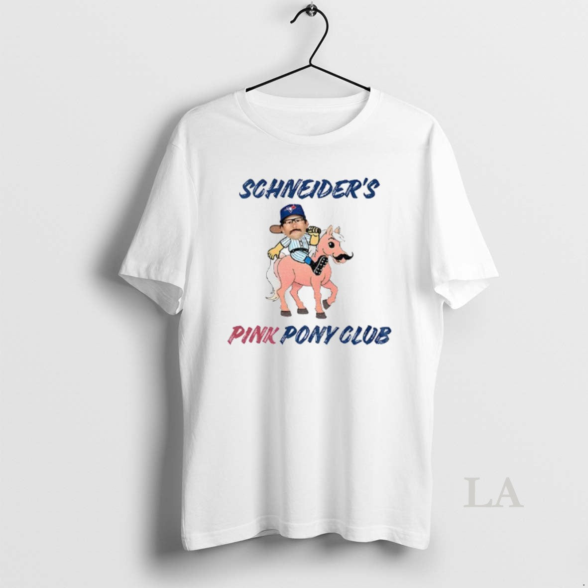 Original Davis Schneider Toronto Blue Jays Pink Pony Club Mlb Baseball Champions 2025
