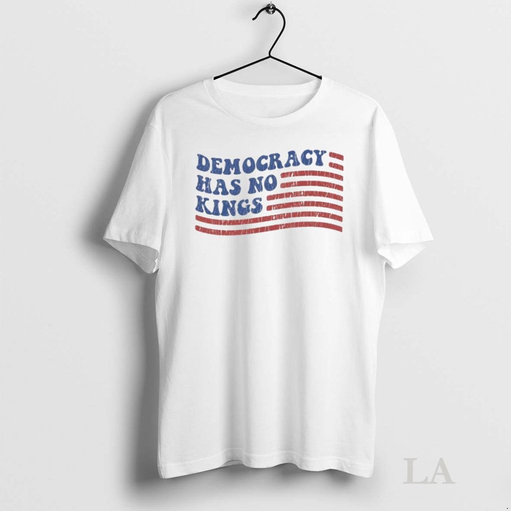 Original Democracy Has No Kings Us Flag