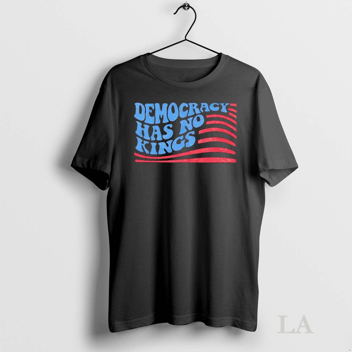 Original Democracy Has No King Us Flag