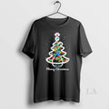 Original Detroit Lions Nurse Tree Merry Christmas