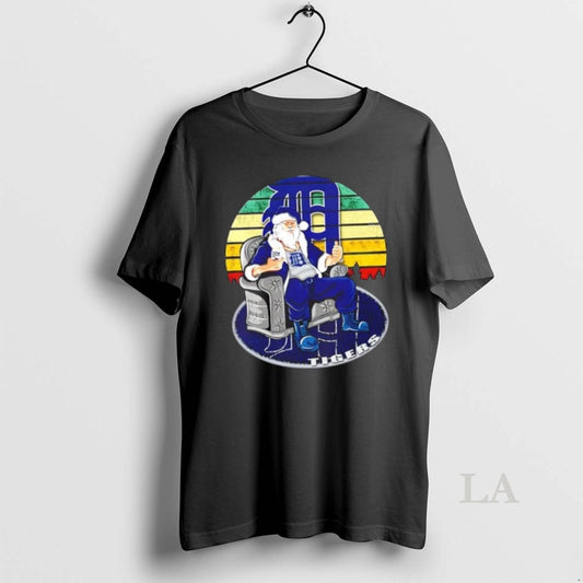 Original Detroit Tigers X Santa Claus Christmas Vintage