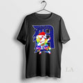 Original Detroit Tigers X Unicorn Santa Hat Dabbing Merry Christmas