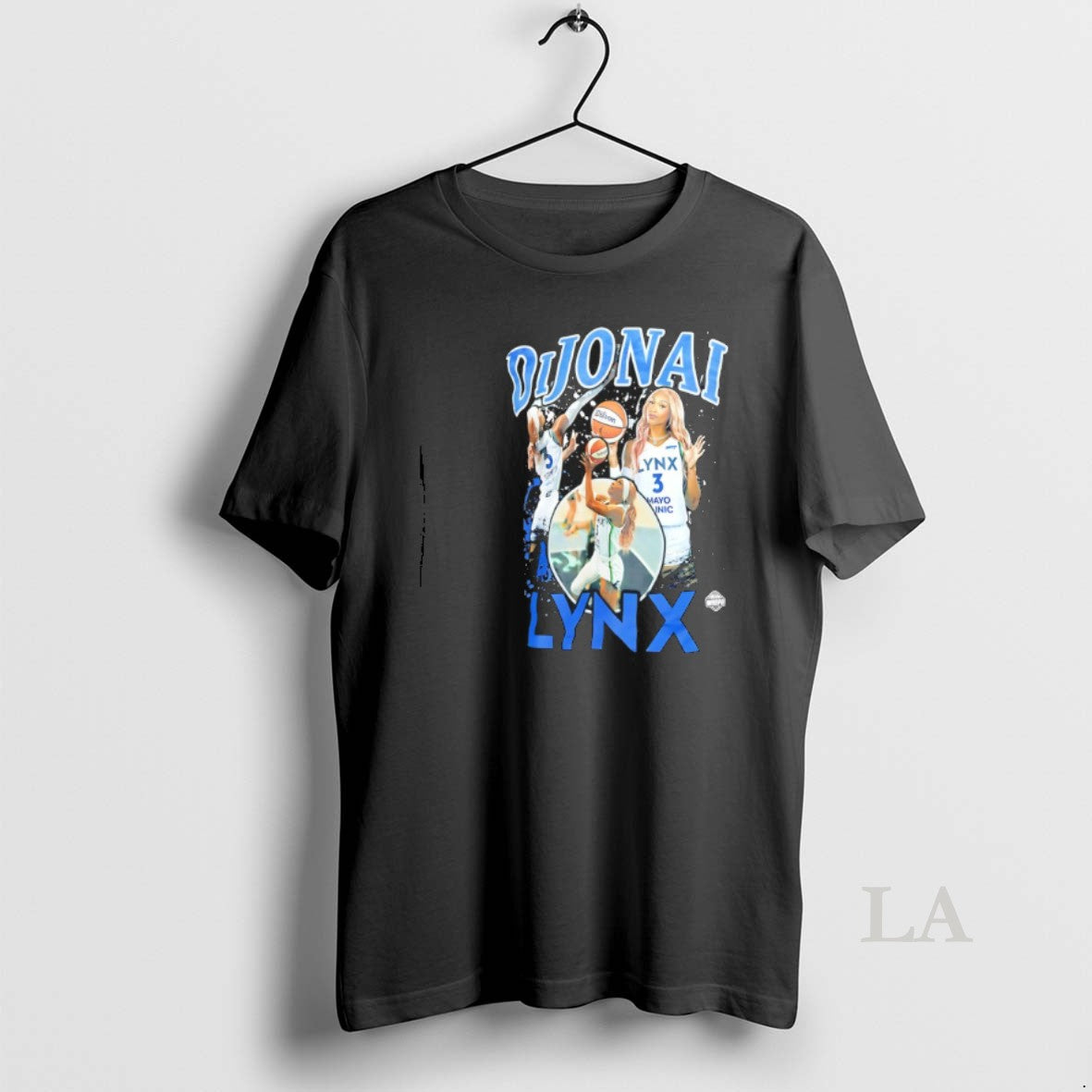 Original Dijonai Carrington Minnesota Lynx Wnba Crossroads 90s Bootleg