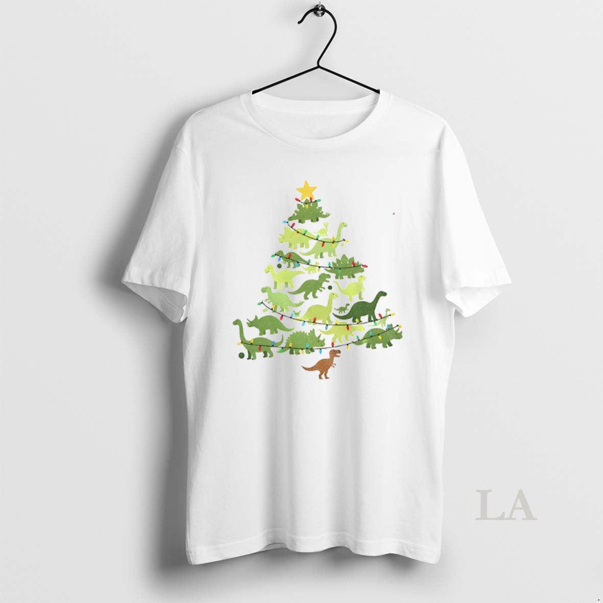 Original Dinosaurs Christmas Tree I Believe In Santa And Dinosaurs Merry Christmas 2025