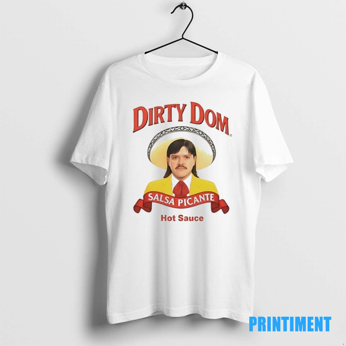 Official Dirty Dom Salsa Picante Hot Sauce Tee Sweater