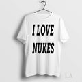 Original Dj Smokey Wearing I Love Nukes Tee Sweater