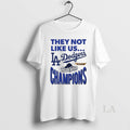 Original Dodgers 2025 World Series Champions They Not Like Us Ornaments