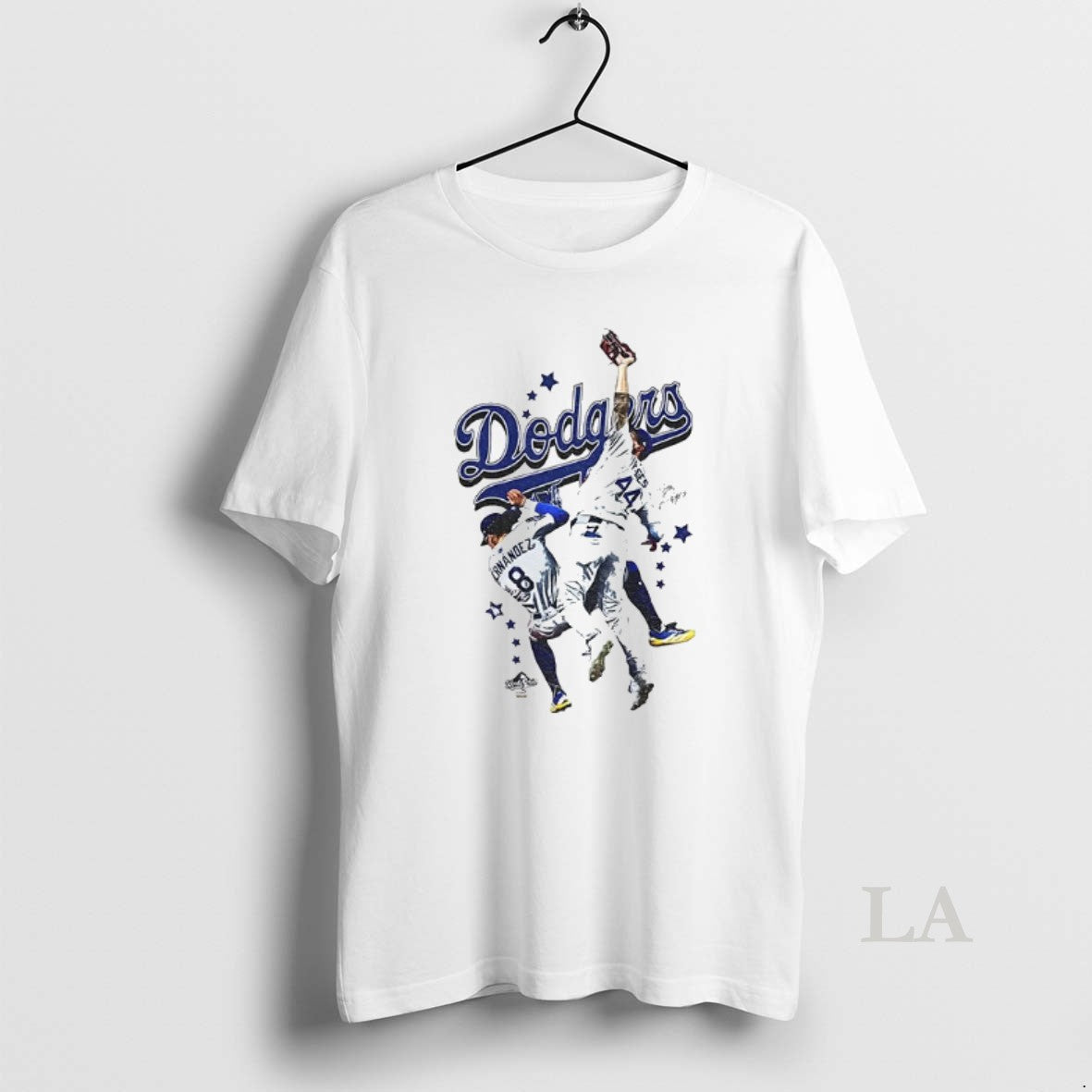 Original Dodgers Andy Pages And Kike Hernandez Game 7 Saving Catch La Dodgers World Series