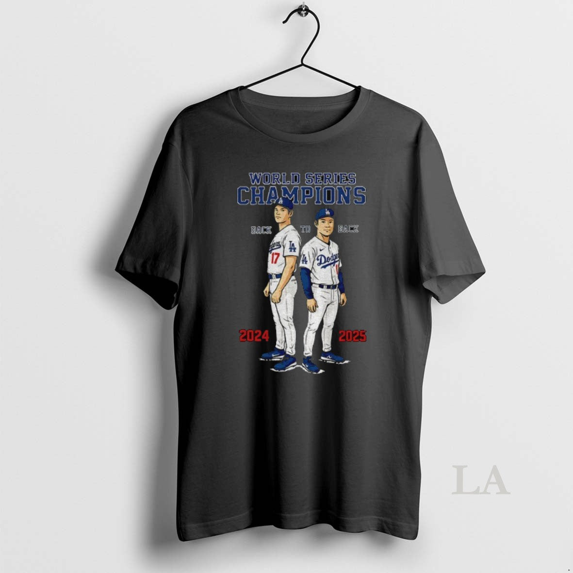 Original Dodgers Back To Back World Series Champions Ohtani And Yamamoto