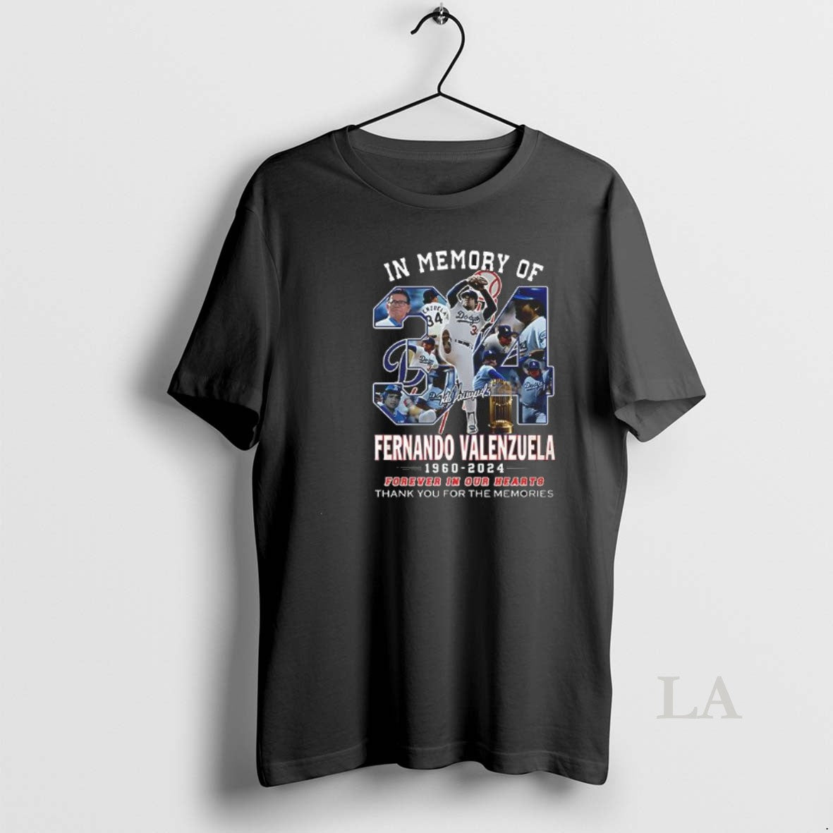 Original Dodgers In Memory Of Fernando Valenzuela Forever In Our Hearts