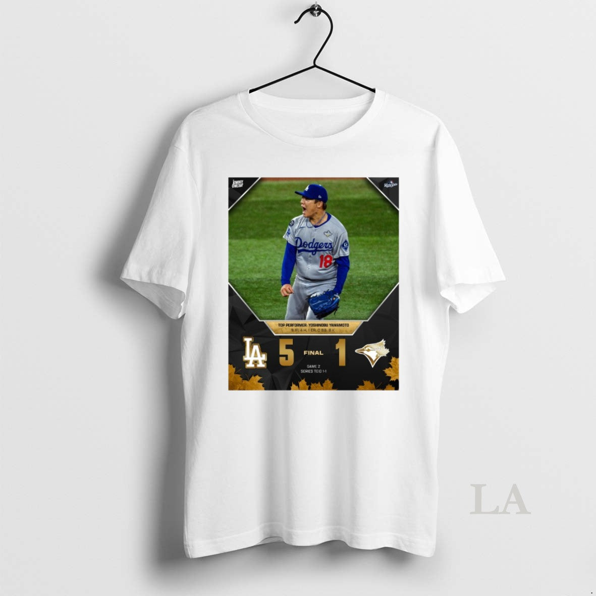 Original Dodgers Win Blue Jays Final Score 5 1 Top Performer Yoshinobu Yamamoto