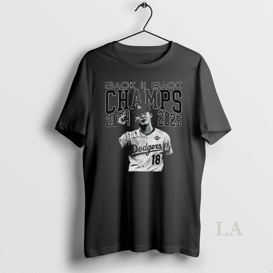Original Dodgers World Series Back To Back Champs Yamamoto Mvp
