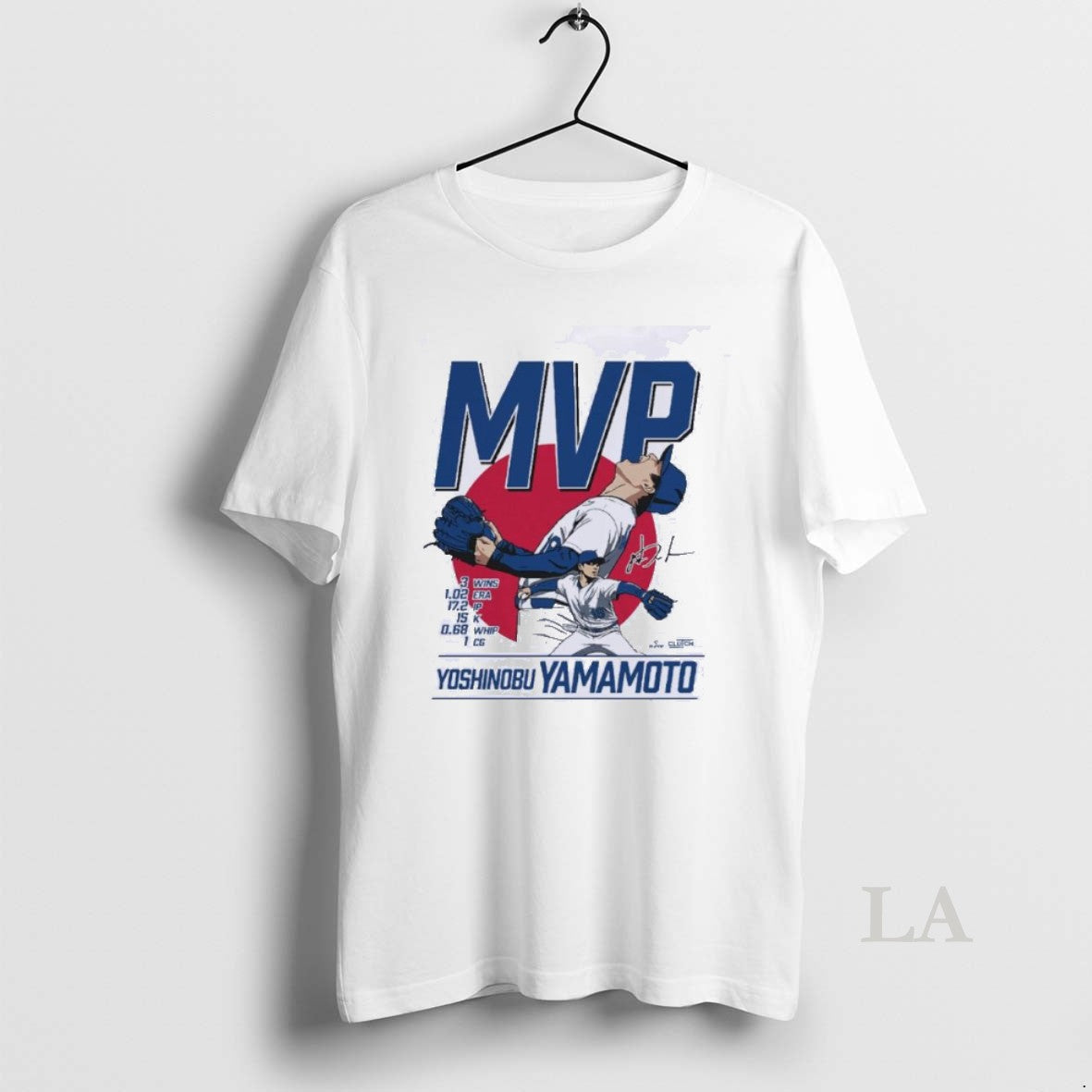 Original Dodgers Yoshinobu Yamamoto Series Mvp Champions