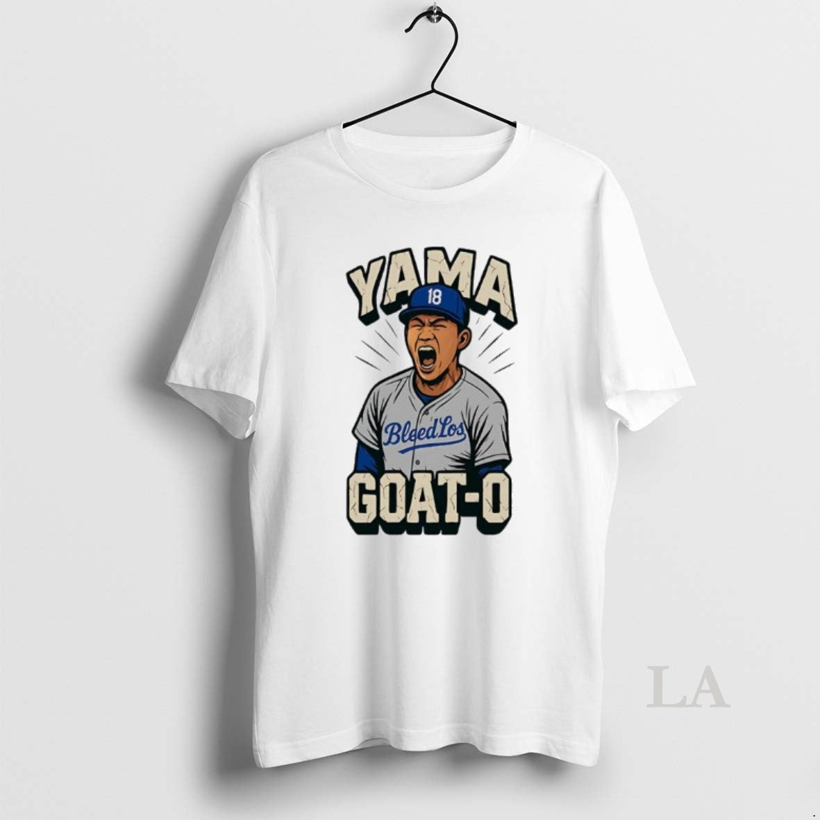 Original Dodgers Yoshinobu Yamamoto Yama Goat O