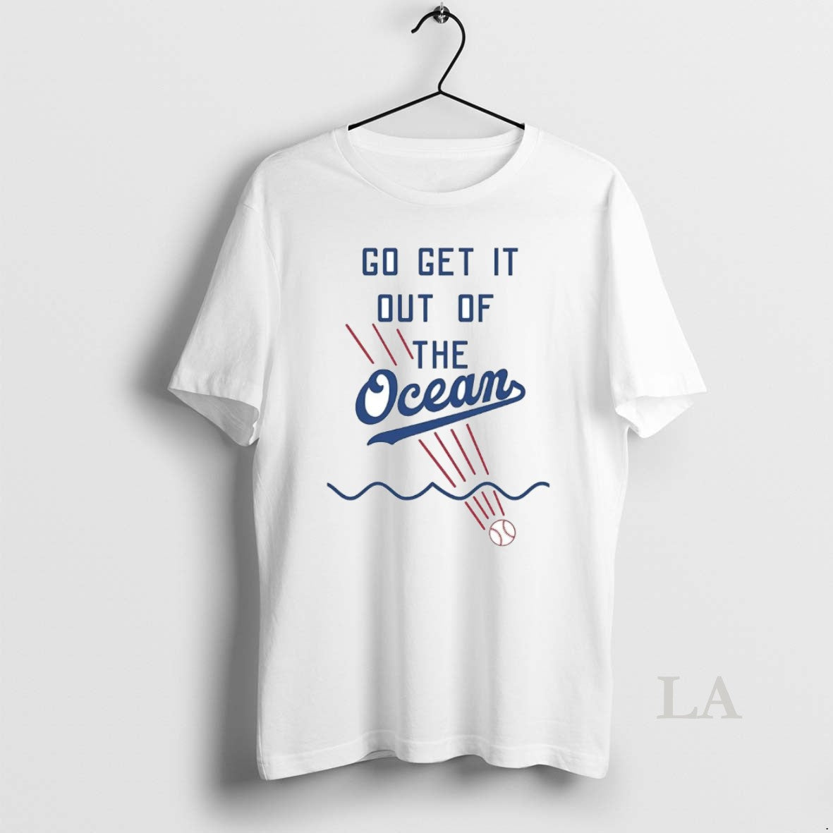 Original Dodgers Go Get It Out Of The Ocean