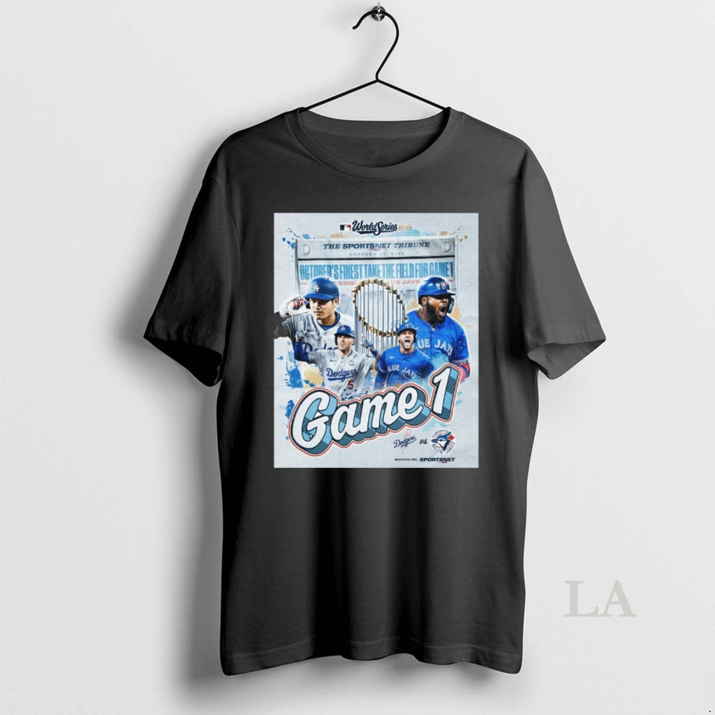 Original Dodgers Vs Blue Jays Game 1 World Series Mlb Capital One The Sportsnet Tribune