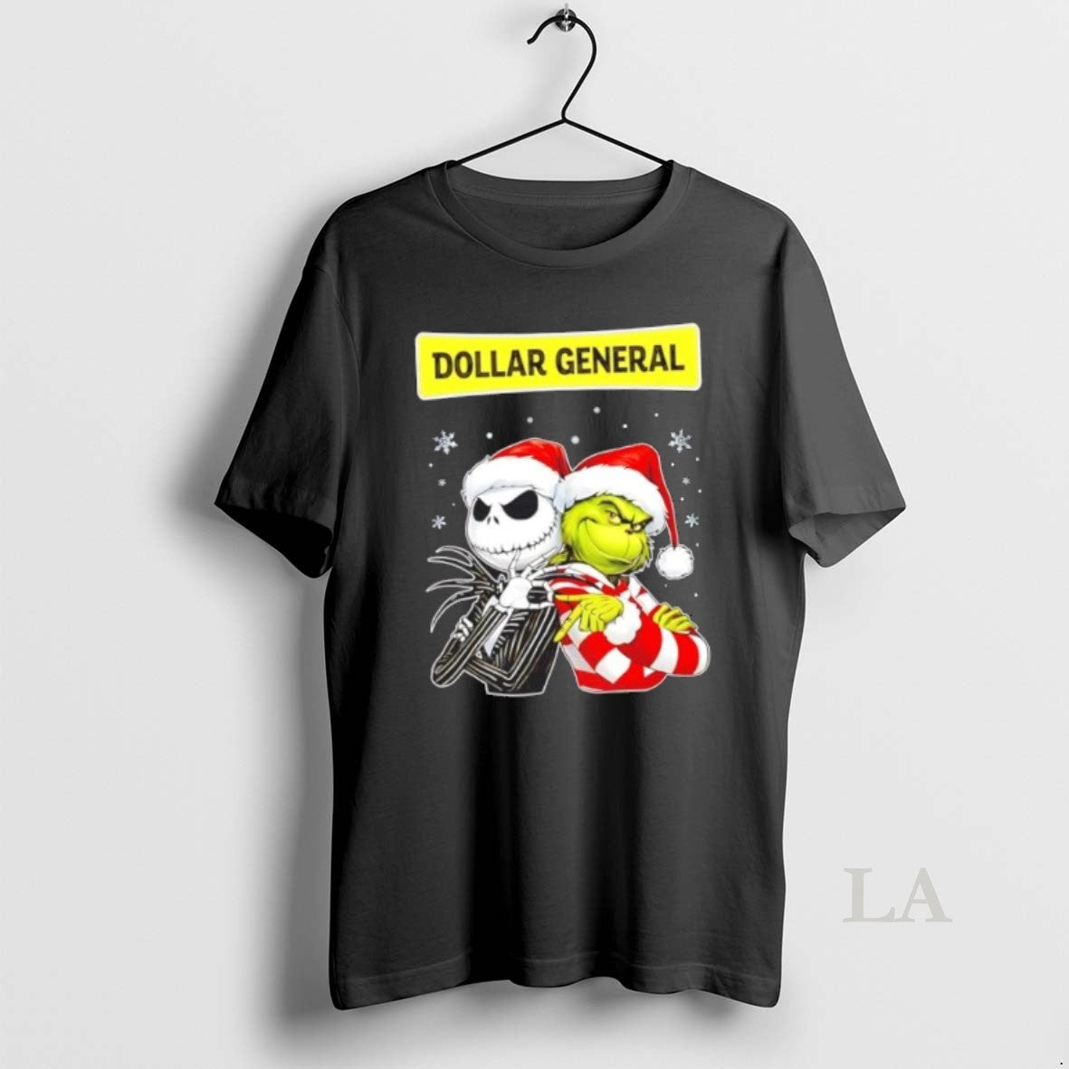 Original Dollar General X Jack Skellington And Grinch Six Seven Merry Christmas