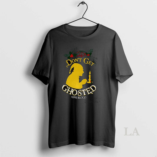 Original Dont Get Ghosted Give Blood Christmas