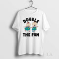 Original Double The Fun Juniors Fitted Graphic