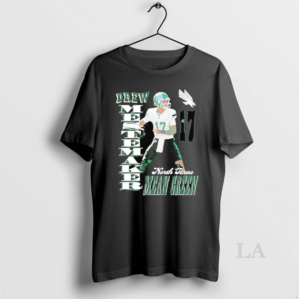 Original Drew Mestemaker Graphic North Texas Mean Green