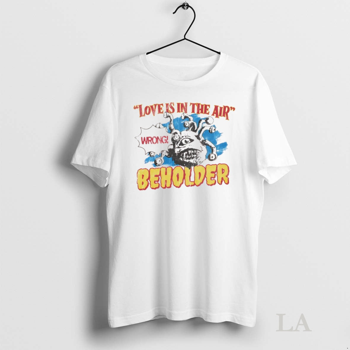Original Dungeons Dragons Love Is In The Air Beholder Graphic