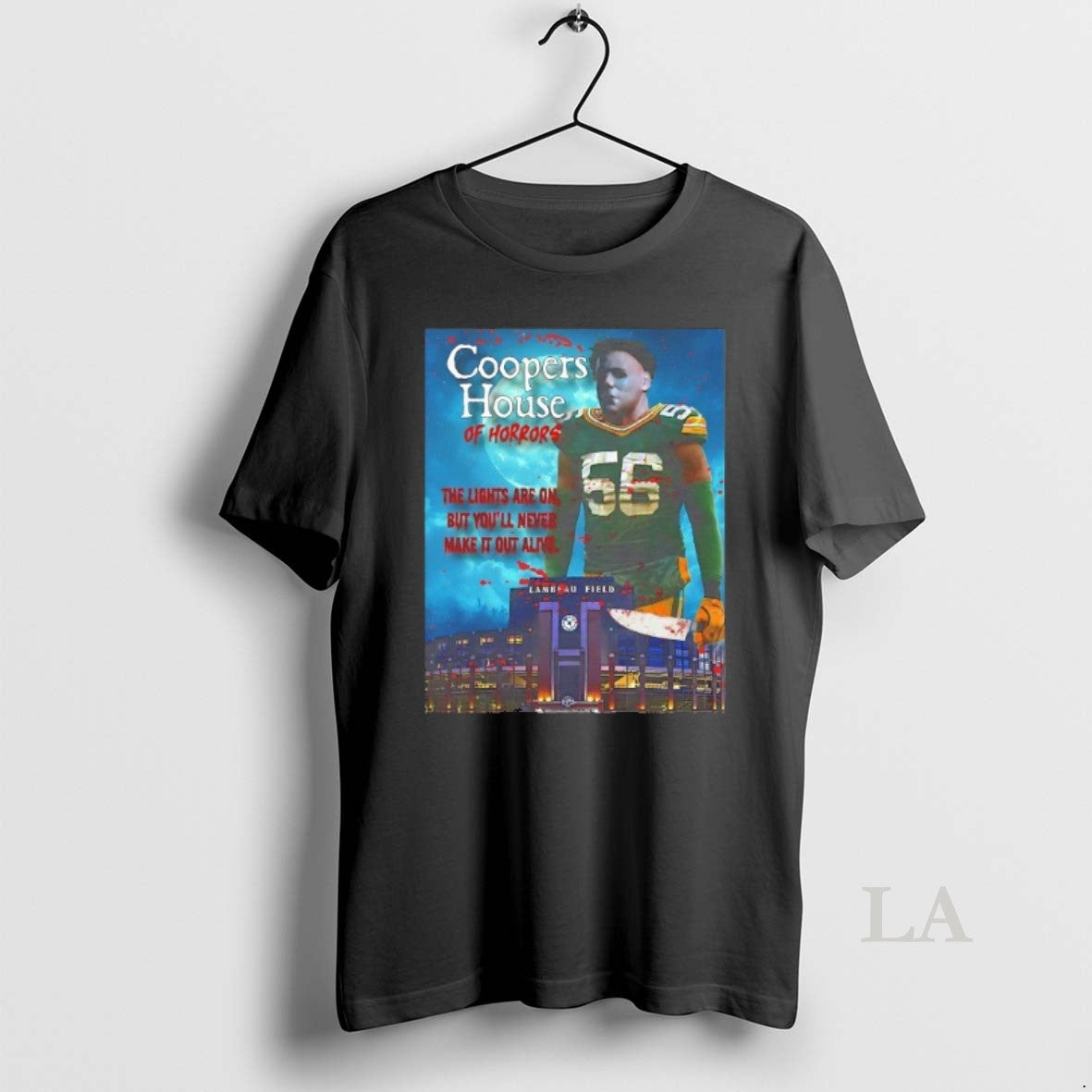 Original Edgerrin Coopers House Of Horrors Green Bay Packers