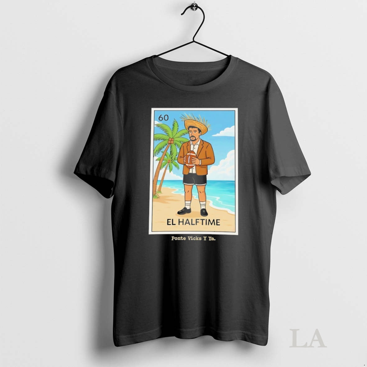 Original El Halftime Ponte Vicks Y Ya Tee Sweater