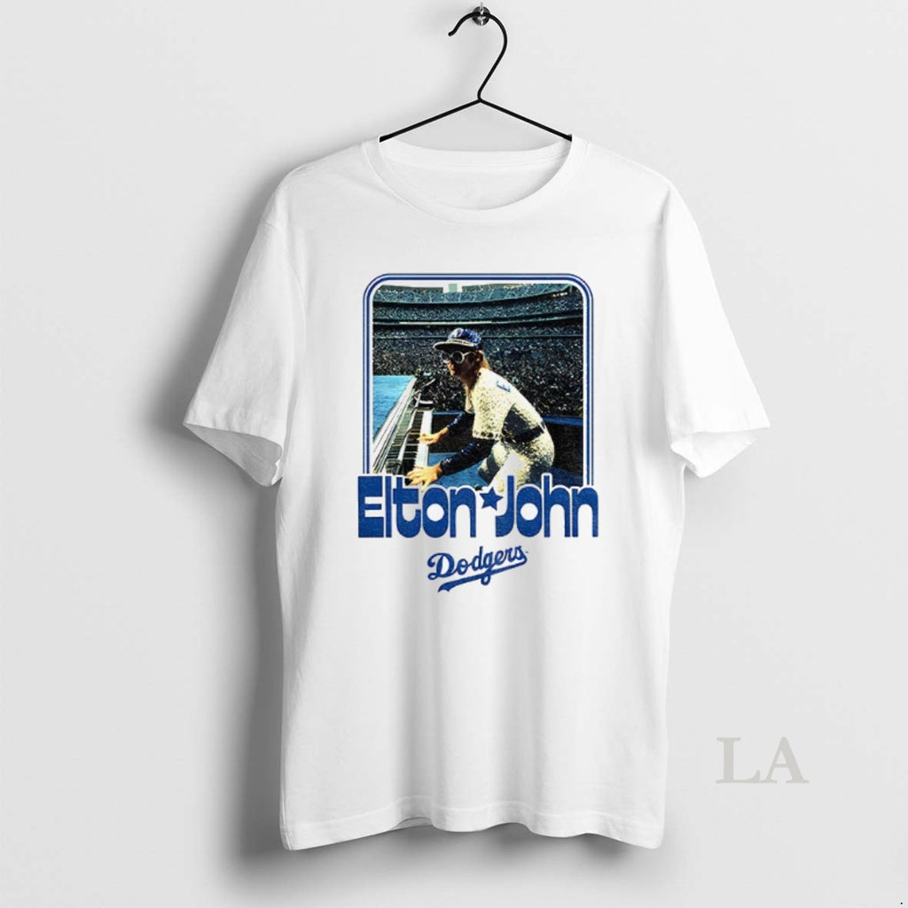 Original Elton John Los Angeles Dodgers Mlb Baseball World Series 2025