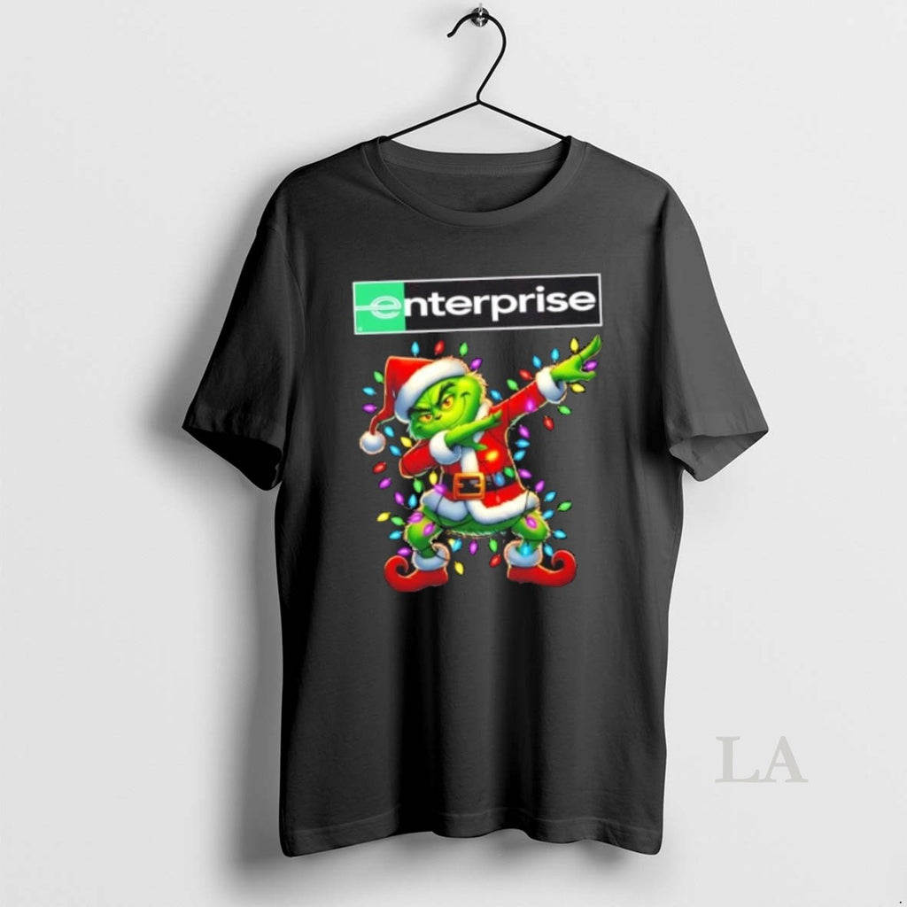 Original Enterprise Rent A Car X Grinch Dabbing Merry Christmas