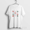 Original Fa La La La Antifa Anti Fascism Political Protest Christmas