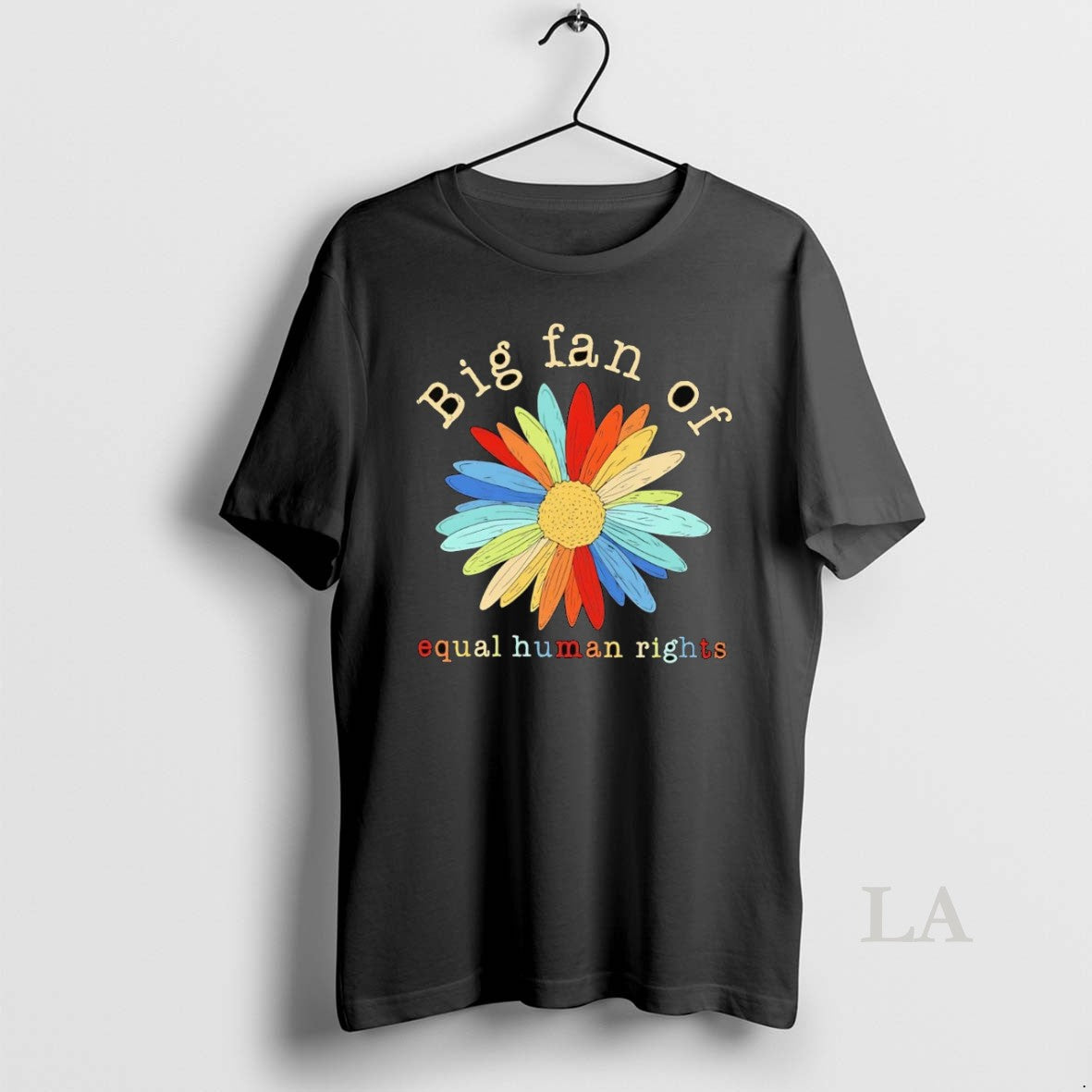 Original Flower Big Fan Of Equal Human Rights