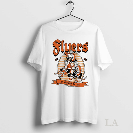 Original Flyers A Festival On Ice Hockey Tee Sweater