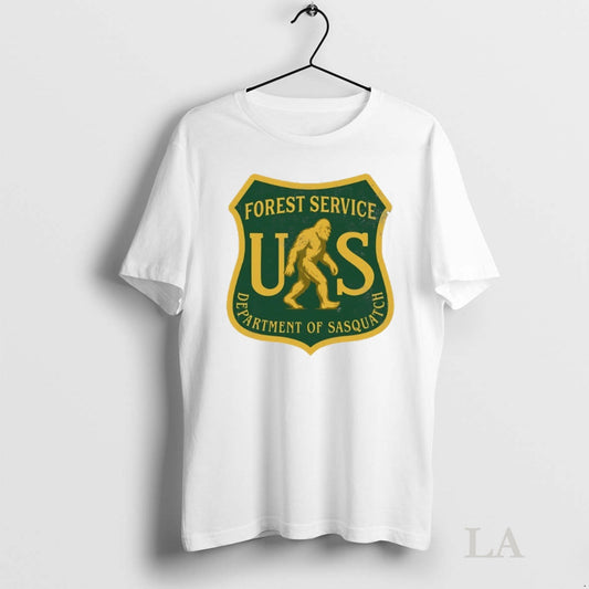 Original Forest Service Department Of Sasquatch Bigfoot