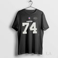 Original Forever 74 Nick Mangold New York Jets Football 2 Sided