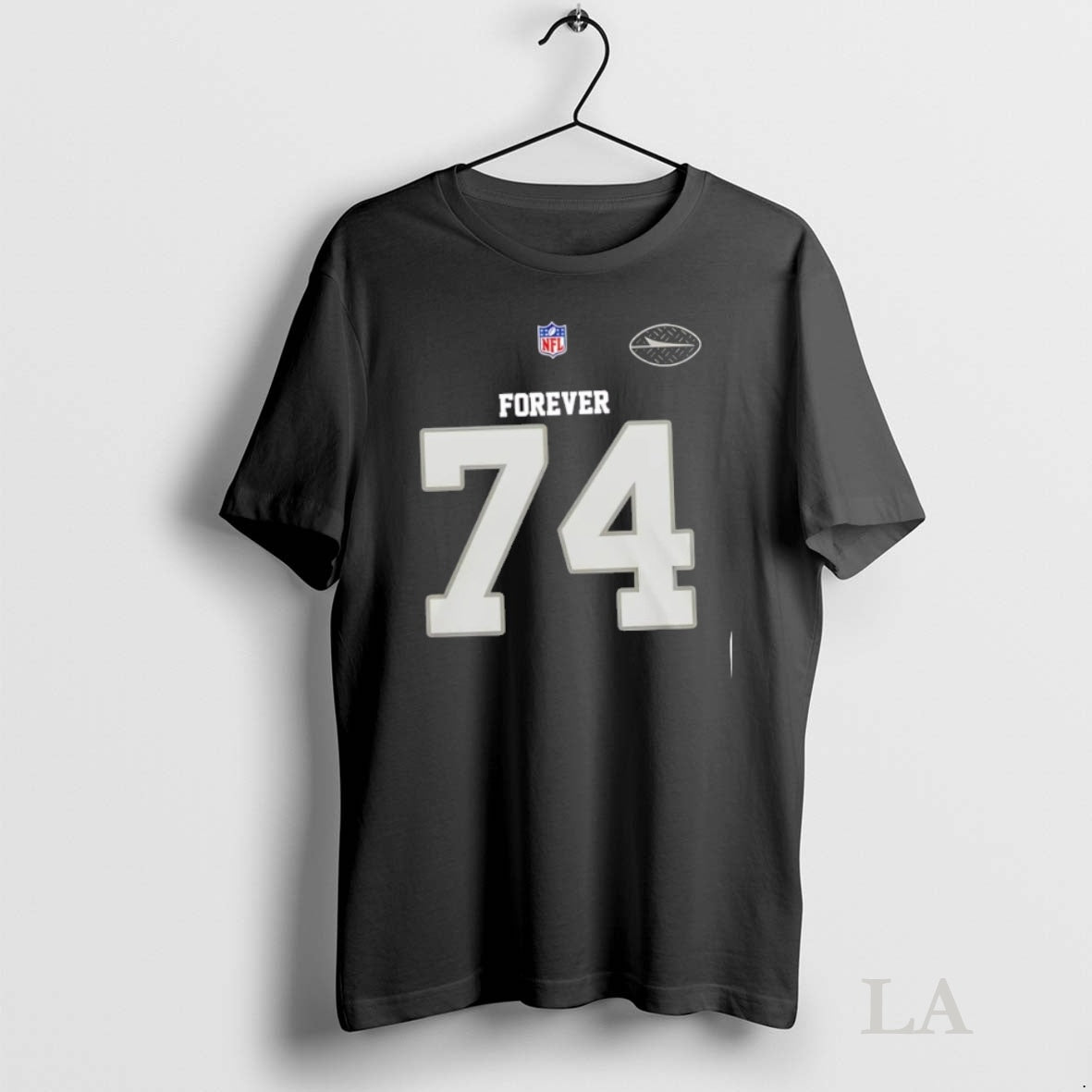 Original Forever 74 Nick Mangold New York Jets Football 2 Sided