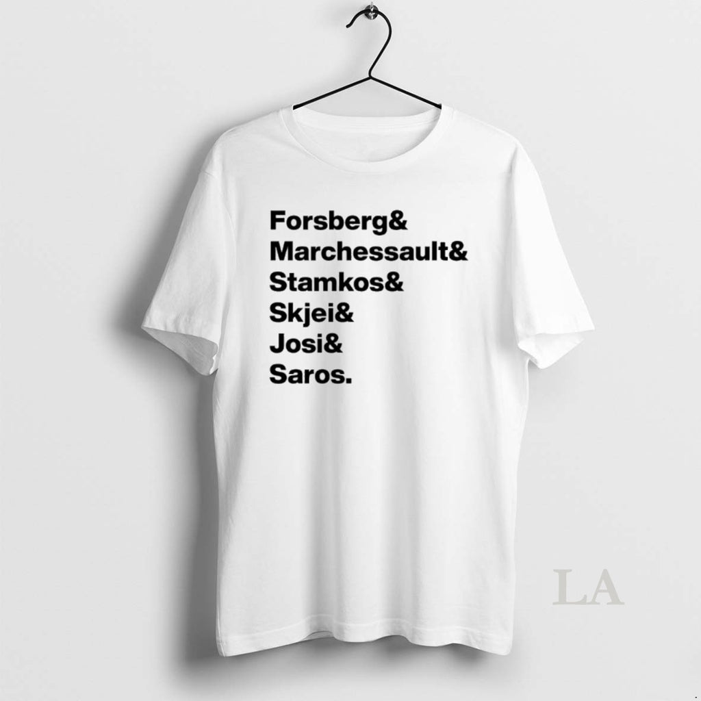 Original Forsberg Marchessault Stamkos Skjei Josi Saros