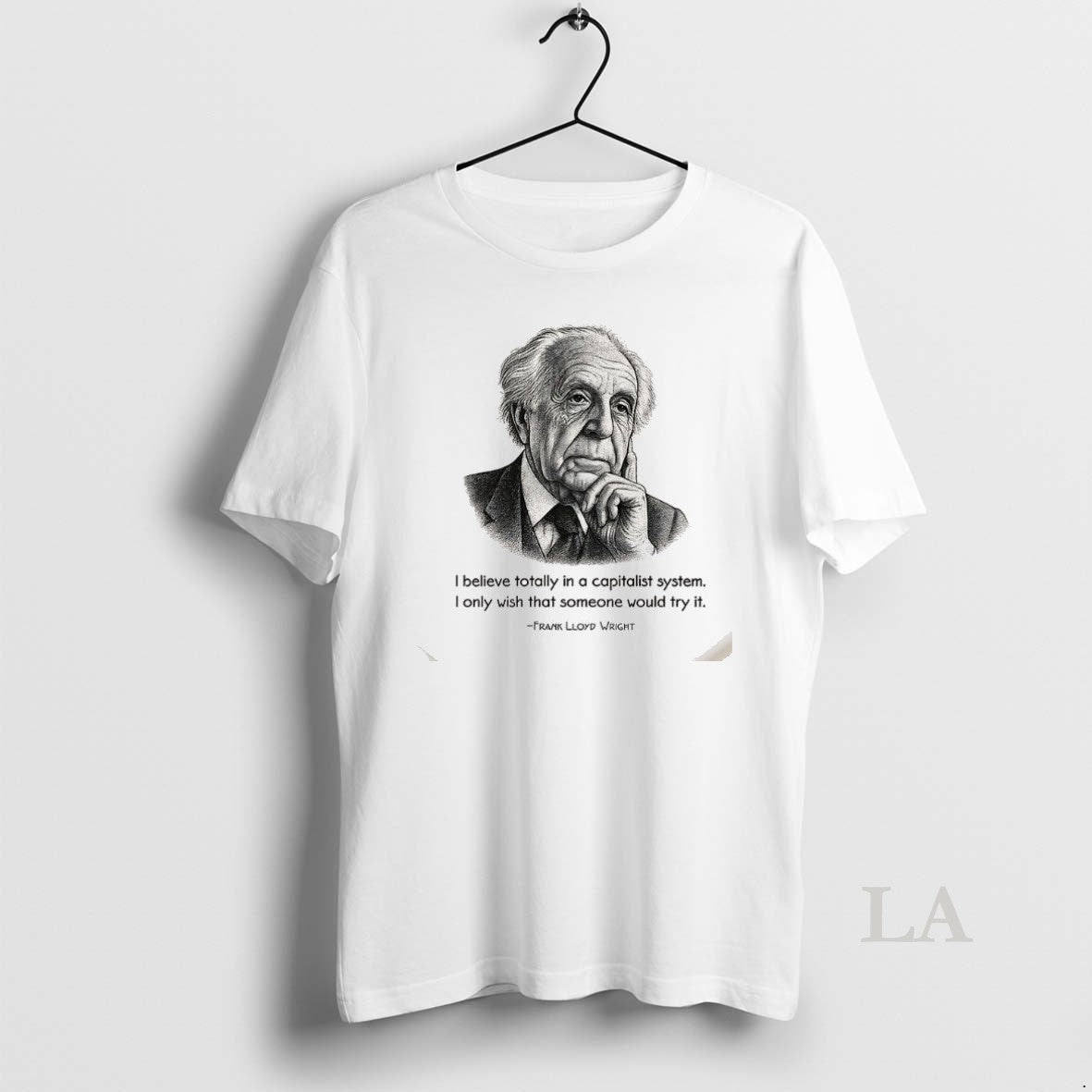 Original Frank Lloyd Wright Quote I Only Wish That Someone Would Try It