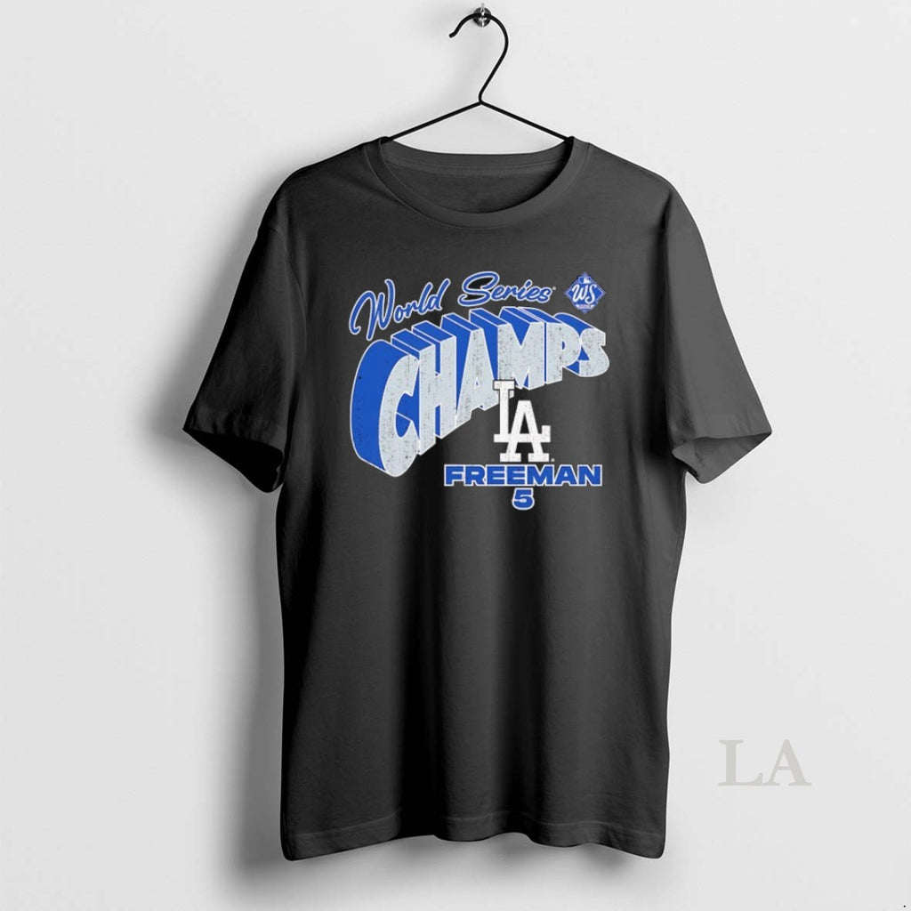 Original Freddie Freeman 5 Los Angeles Dodgers 2025 World Series Champions