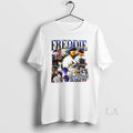 Original Freddie Freeman Los Angeles Dodgers Mlb Baseball Signature Graphic