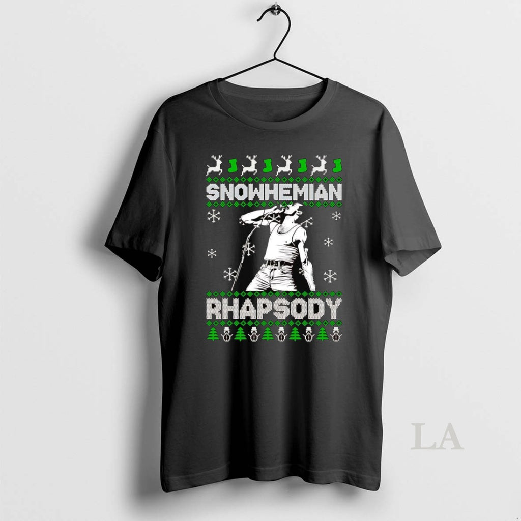 Original Freddie Mercury Snowhemian Rhapsody Ugly Christmas
